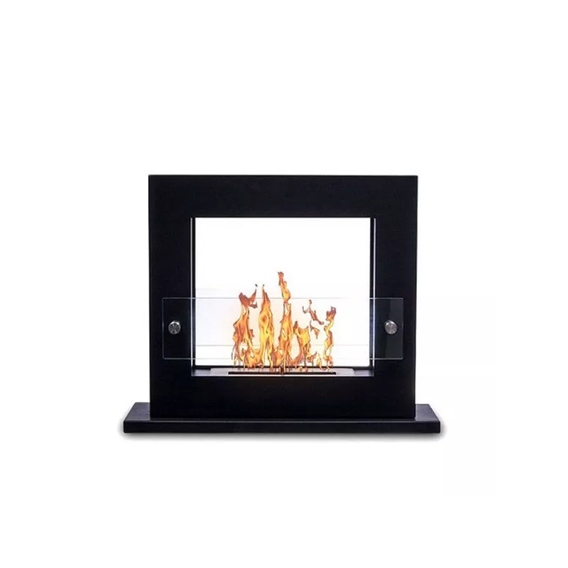 Caminetto Zenith Smart a libera installazione Colore Nero