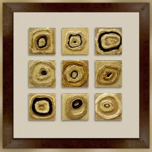 Quadri di vetro per pittura contemporanea, 105 x 105 cm