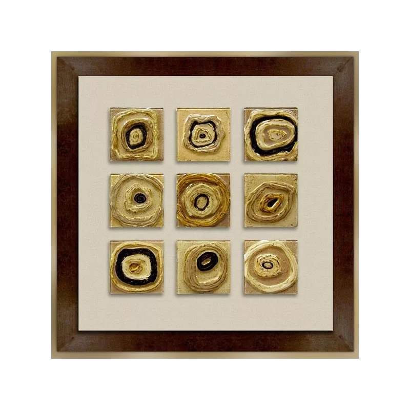 Quadri di vetro per pittura contemporanea, 105 x 105 cm
