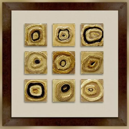Quadri di vetro per pittura contemporanea, 105 x 105 cm