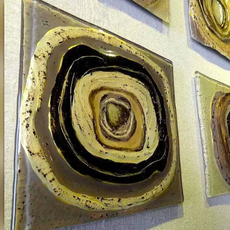 Quadri di vetro per pittura contemporanea, 105 x 105 cm
