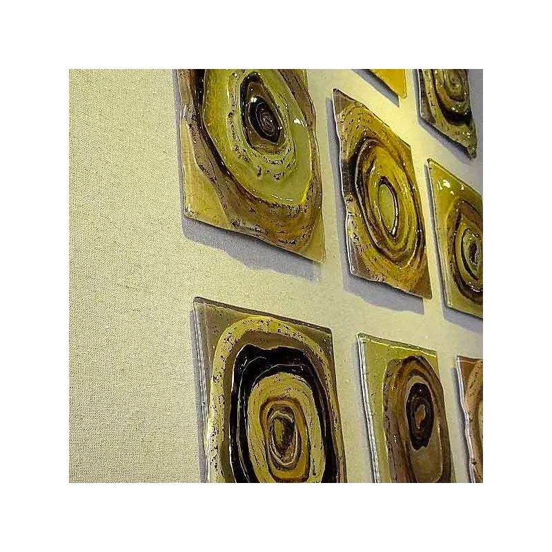 Quadri di vetro per pittura contemporanea, 105 x 105 cm