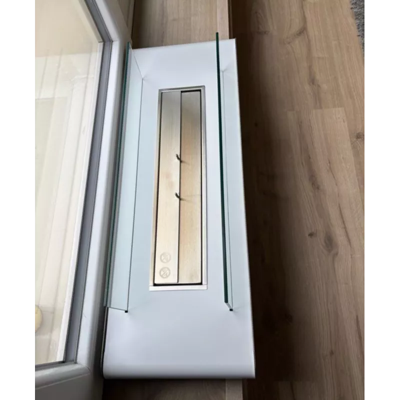 Caminetto a libera installazione Sand Colore Nero