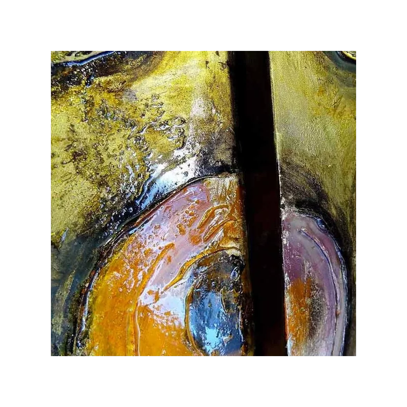 Pittura contemporanea, stile vintage, 100x100 cm