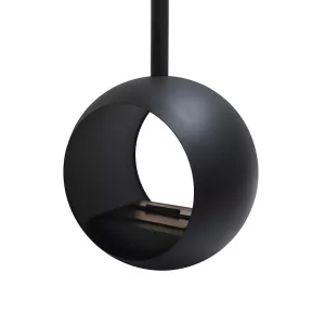 Caminetto a etanolo sospeso Cento - Design rotondo 3 kW