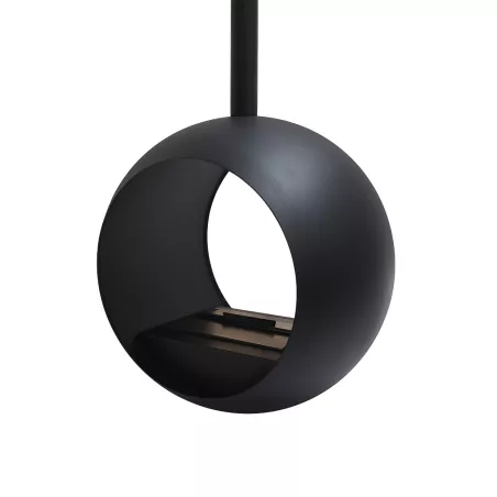 Caminetto a etanolo sospeso Cento - Design rotondo 3 kW