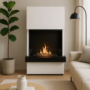 Caminetto a etanolo Rimini XXL - 5 kW | Design moderno