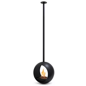 Caminetto a etanolo sospeso Cento - Design rotondo 3 kW