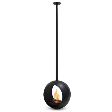 Caminetto a etanolo sospeso Cento - Design rotondo 3 kW