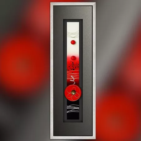 Quadro astratto rosso : Wikao design e casa
