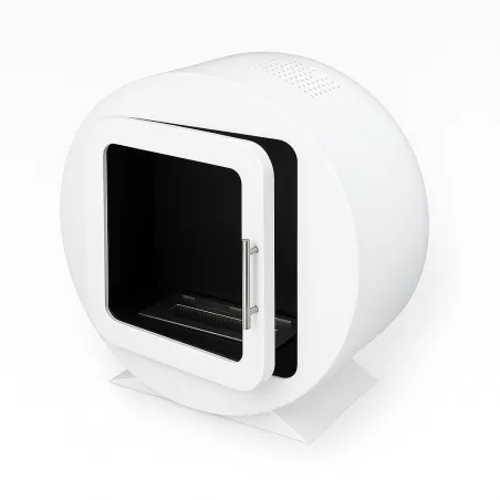 Caminetto cilindrico a etanolo - Ovedia Colore Bianco brillante