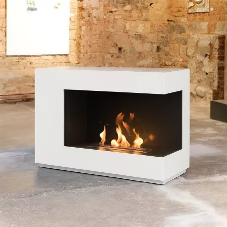 Caminetto a etanolo bianco XXL Colore Bianco brillante