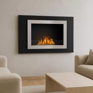 Edimbourgcaminetto organico a parete da 4,5 kW