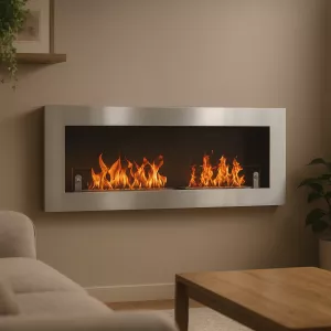 Novo XL, caminetto a bioetanolo da parete