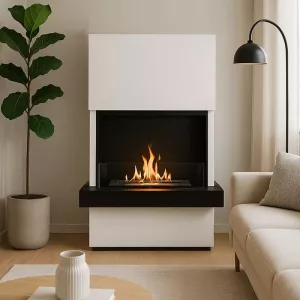 Caminetto a etanolo Rimini XXL - 5 kW | Design moderno