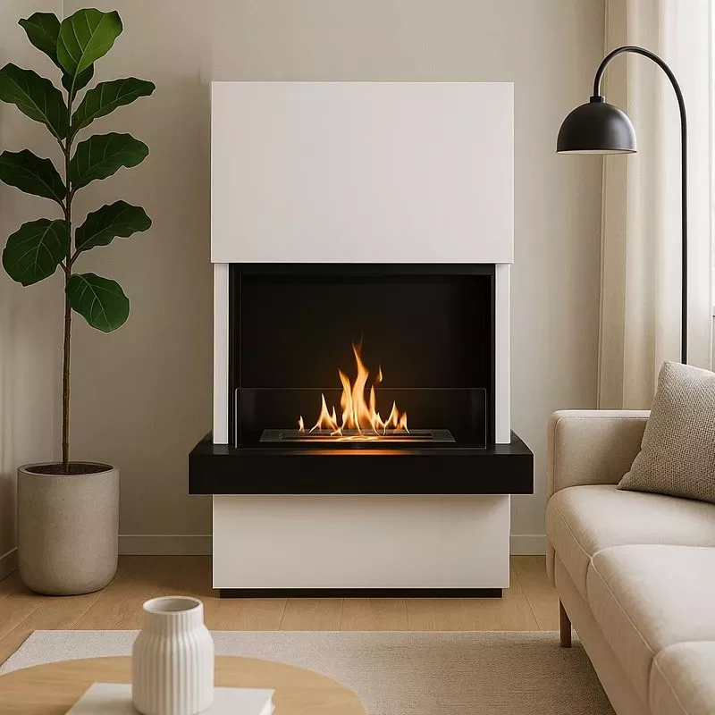 Caminetto a etanolo Rimini XXL - 5 kW | Design moderno