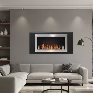 StockholmCaminetto a parete , 2 caminetti per 5,4kW