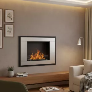 Caminetto a bioetanolo InVivo 4kW, 80x18x59 cm