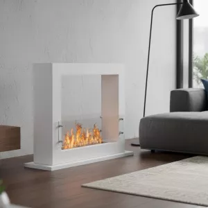Caminetto Zenith XL a libera installazione, capacità di riscaldamento di 6 kW