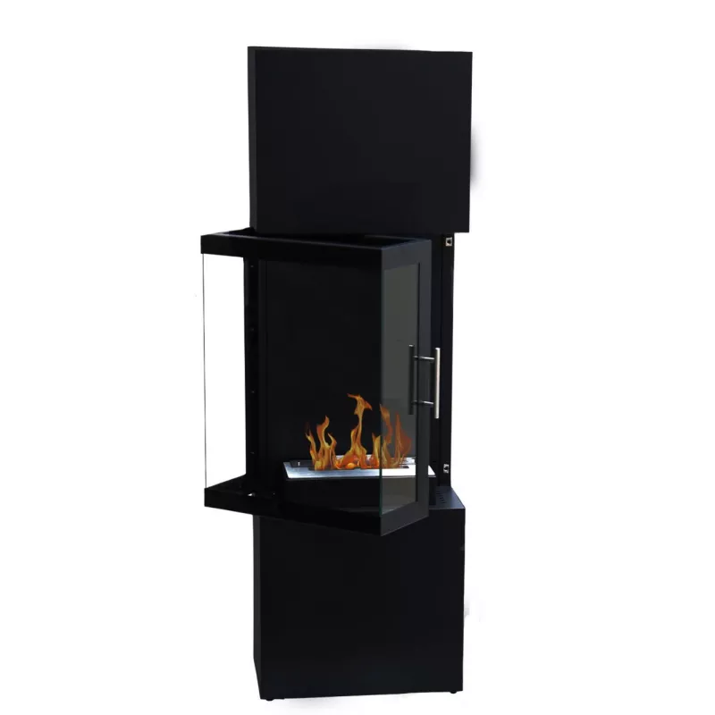 Caminetto a etanolo Avellino Colore Nero