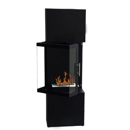 Caminetto a etanolo Avellino Colore Nero