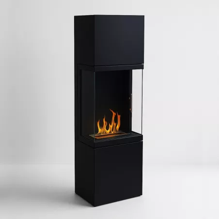Caminetto a etanolo Avellino Colore Nero