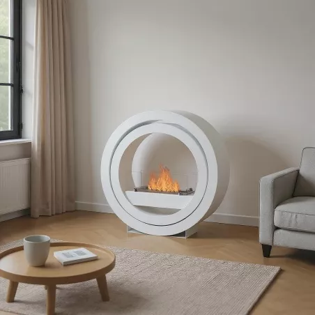 InaModello a pavimento, 3000 watt Colore Bianco