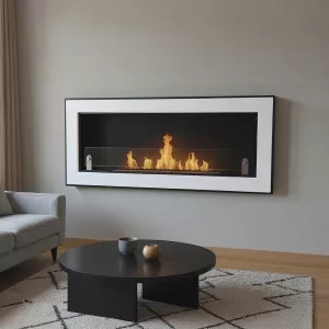 caminetto a etanolo da parete osani