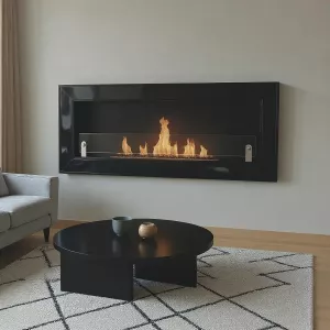 caminetto a etanolo da parete osani