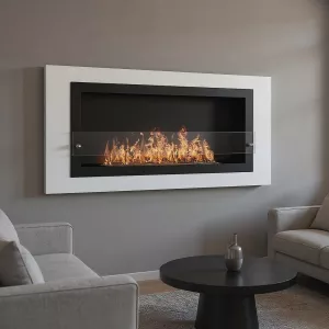 Caminetto a etanolo da parete Oxford XL Wikao