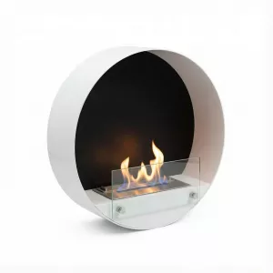 Caminetto rotondo a etanolo Hublo