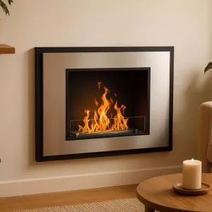 Caminetto a bioetanolo InSignal, 80 x 18 x 59 cm