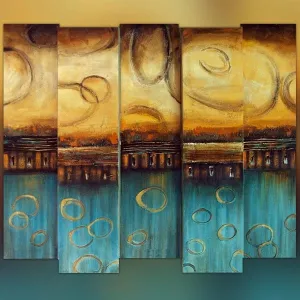 Pittura a rilievo 3D, 85 x 100 cm
