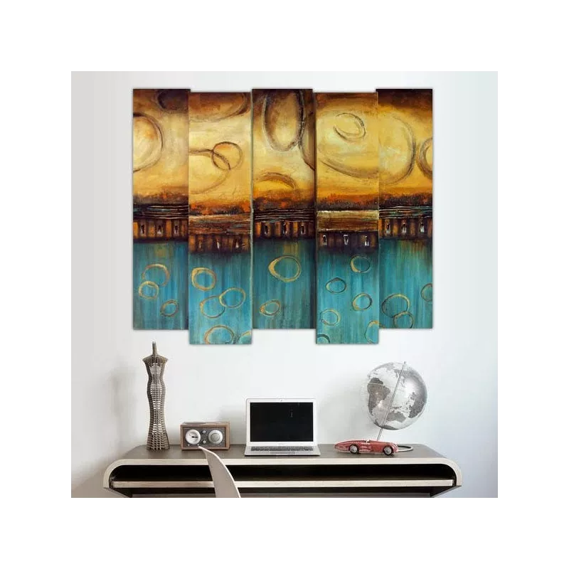Pittura a rilievo 3D, 85 x 100 cm