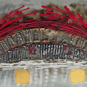 Tela di design, arco panoramico, 120 x 60 cm