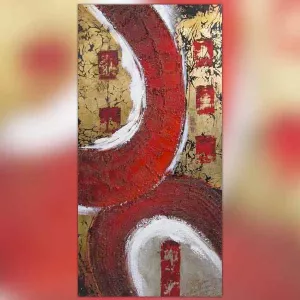 Pittura in stile cinese, pittura asiatica 60x120cm