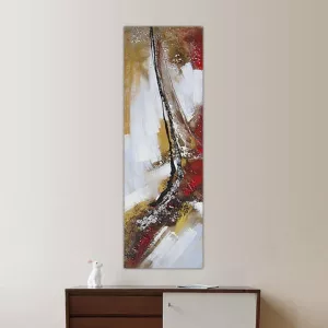 Quadro in stile moderno, tela art nouveau 50 x 150 cm