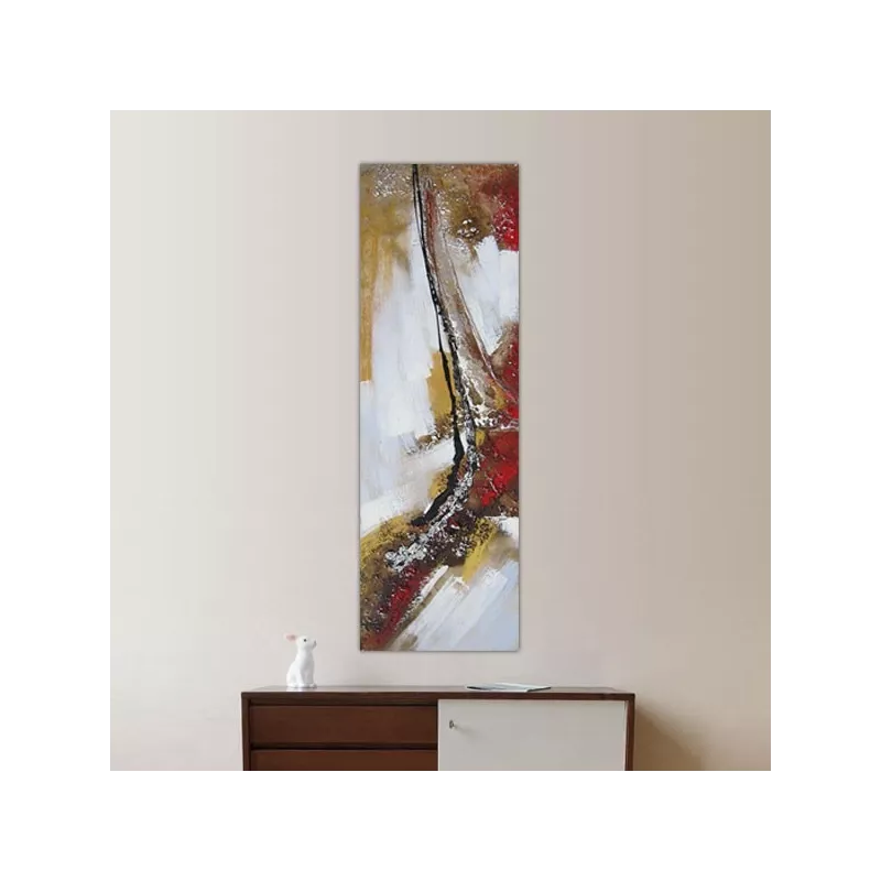 Quadro in stile moderno, tela art nouveau 50 x 150 cm