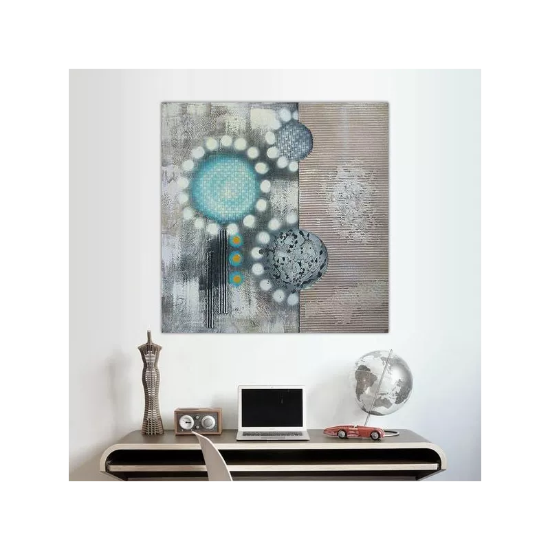 Pittura pop, pittura in stile serigrafico 80 x 80