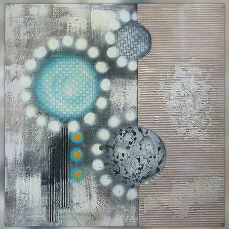 Pittura pop, pittura in stile serigrafico 80 x 80