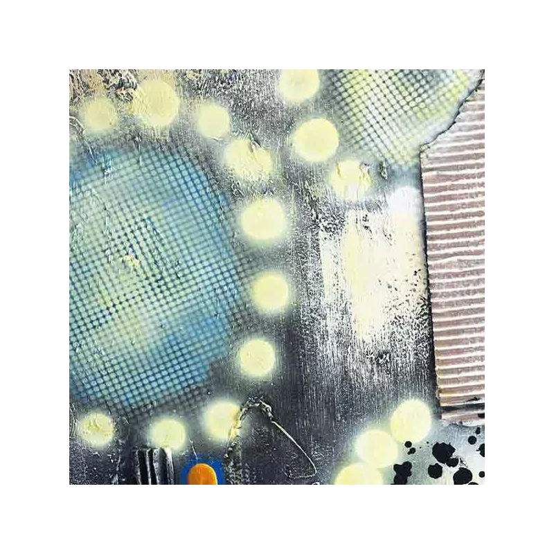 Pittura pop, pittura in stile serigrafico 80 x 80