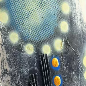Pittura pop, pittura in stile serigrafico 80 x 80