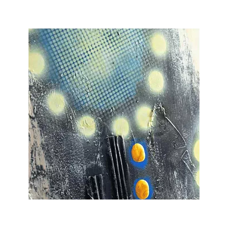 Pittura pop, pittura in stile serigrafico 80 x 80