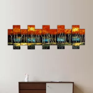 Pittura 3D di alberi, dimensioni 160 x 50 cm: Wikao