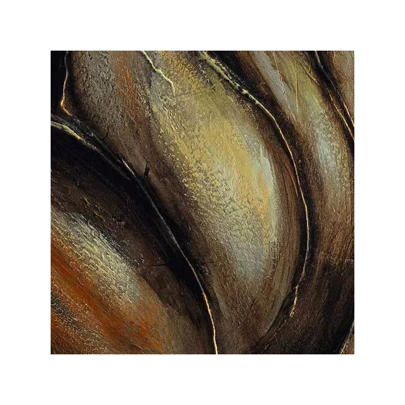 Quadro di fiori di rosa stilizzati, 76x76cm