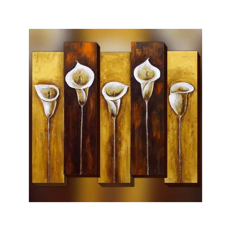 Pittura floreale, composizione 3D, dimensioni 85x100cm