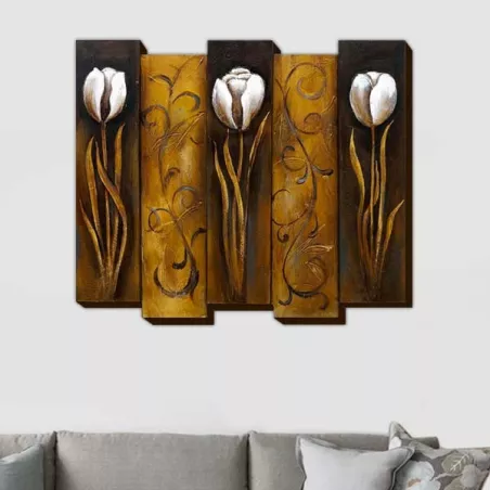 Pittura floreale, pittura floreale 3D : WIkao