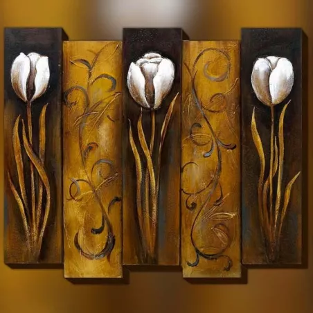 Pittura floreale, pittura floreale 3D : WIkao