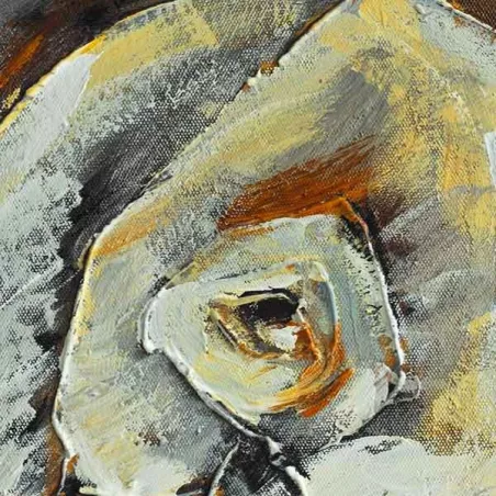 Quadro panoramico di boccioli di rosa, 120 x 40 cm