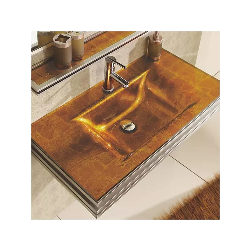 Mobili da bagno in vetro Polly